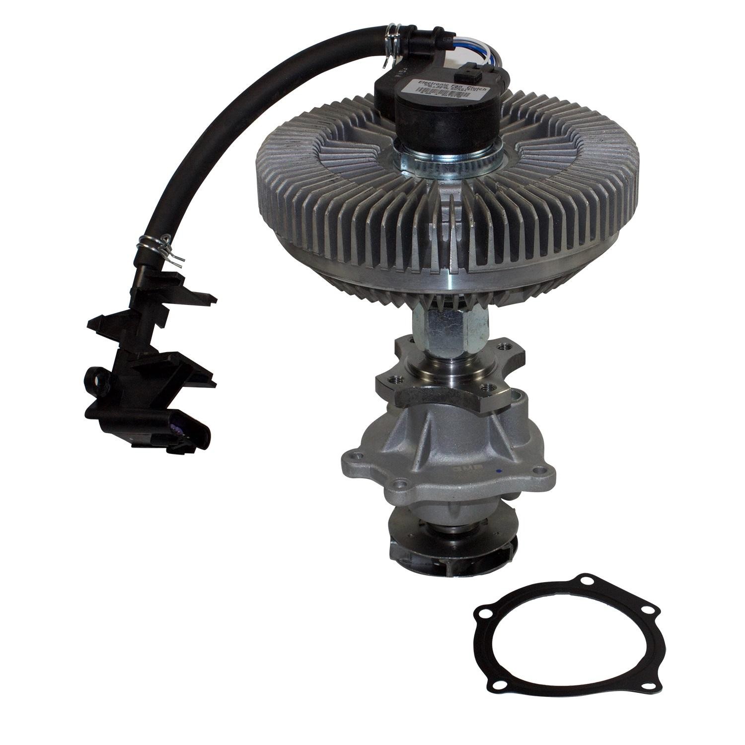 Engine Water Pump with Severe Duty Fan Clutch