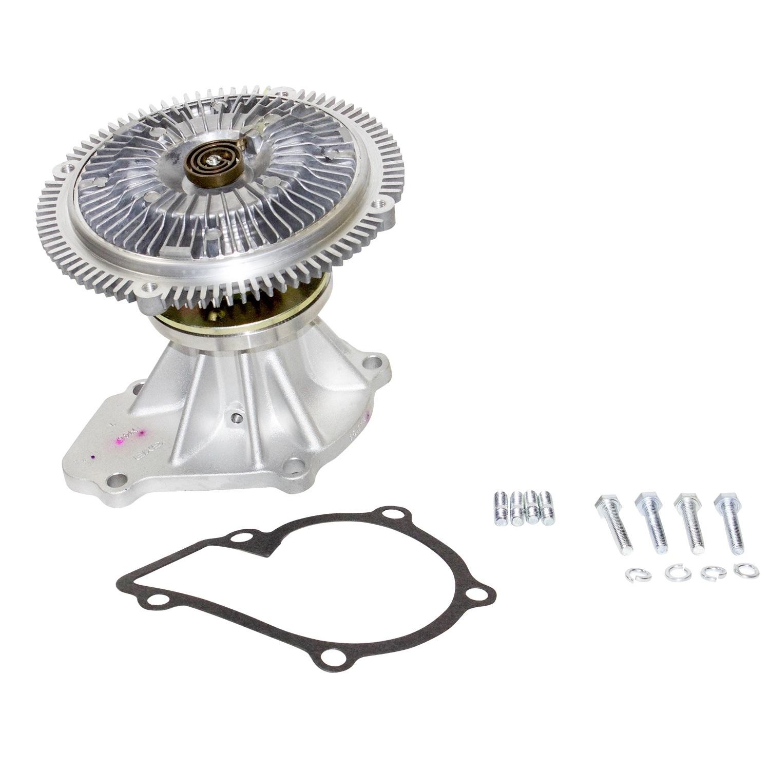 Engine Water Pump with Severe Duty Fan Clutch