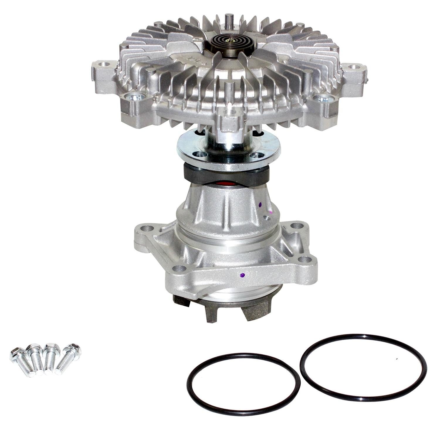 Engine Water Pump with Severe Duty Fan Clutch