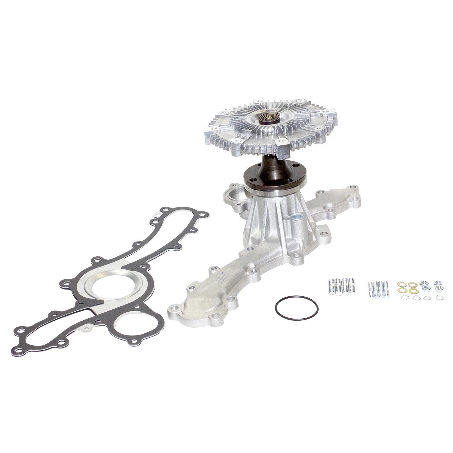 Engine Water Pump with Severe Duty Fan Clutch