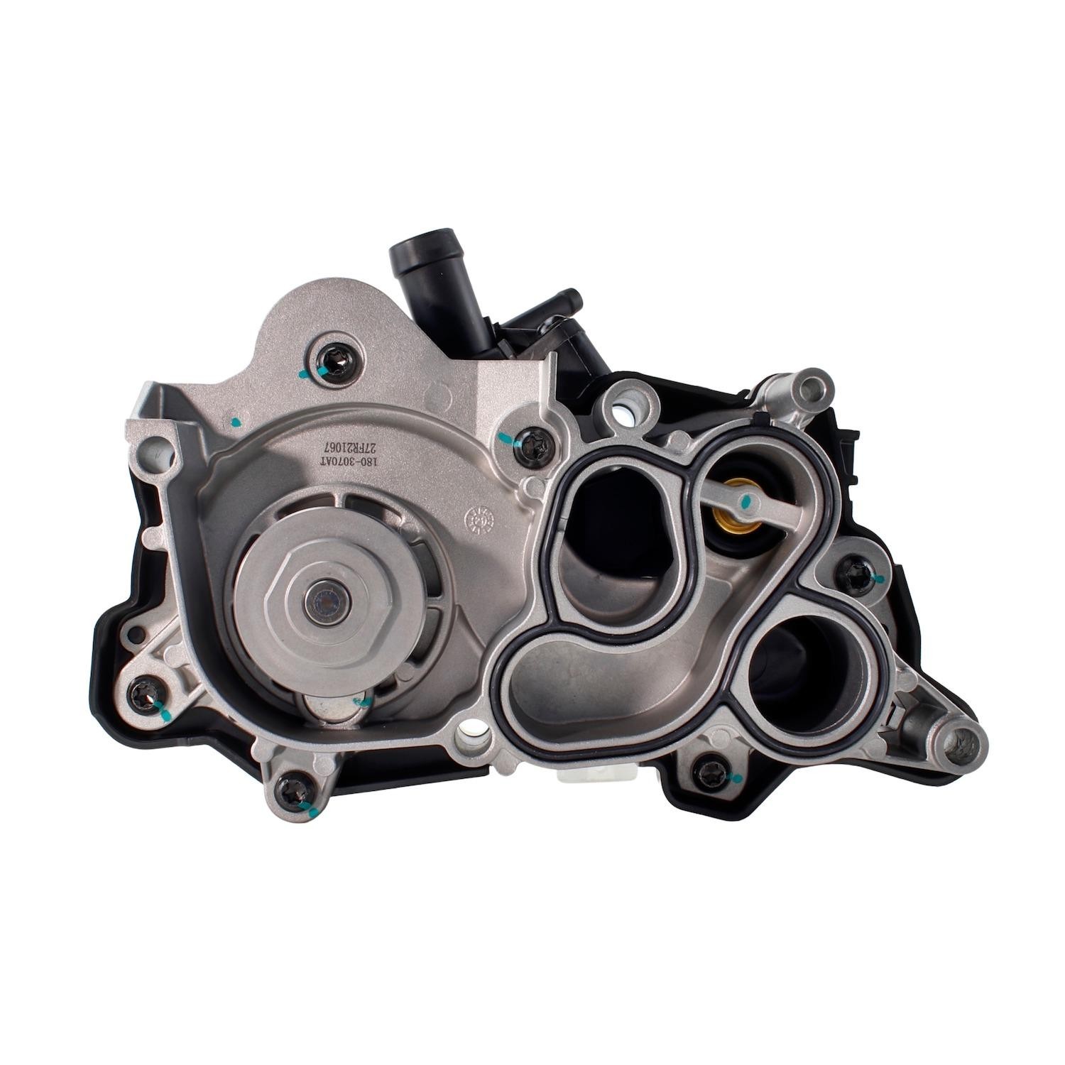Engine Water Pump with Thermostat and Housing