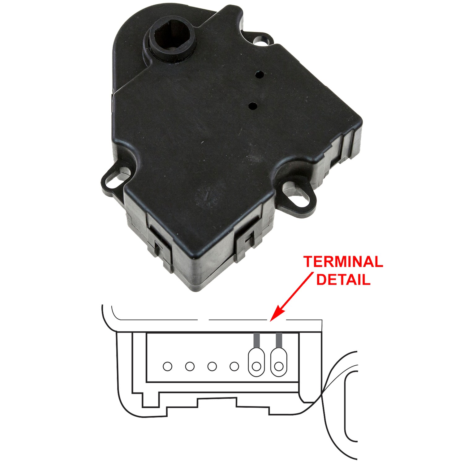 gpd HVAC Actuator 1712064