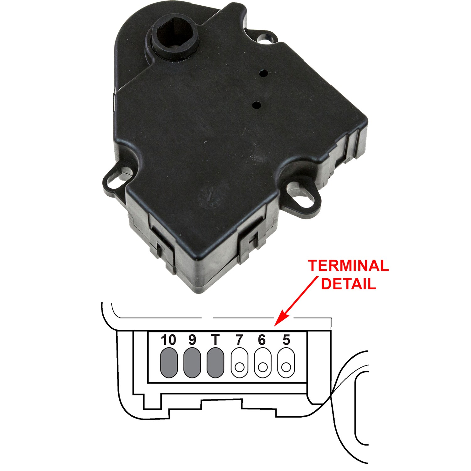 gpd HVAC Actuator 1712077