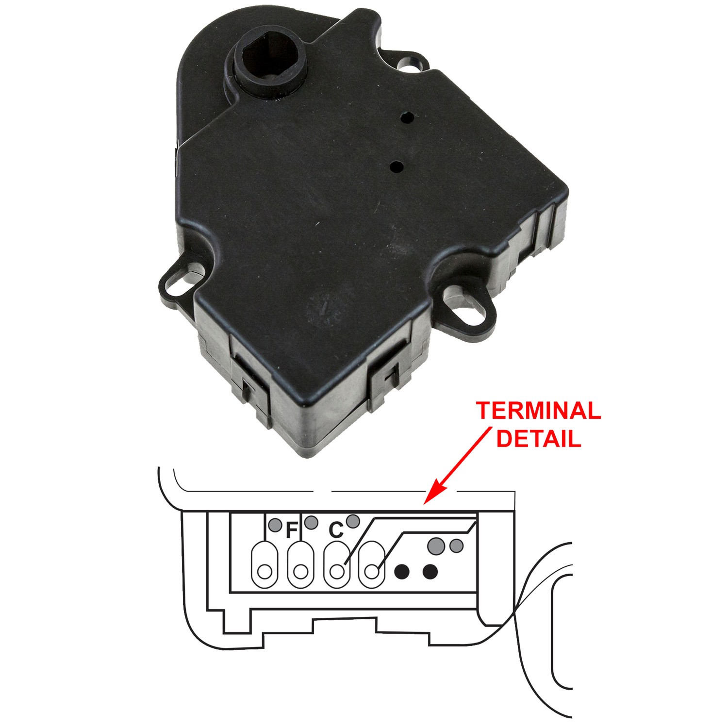 gpd HVAC Actuator 1712271