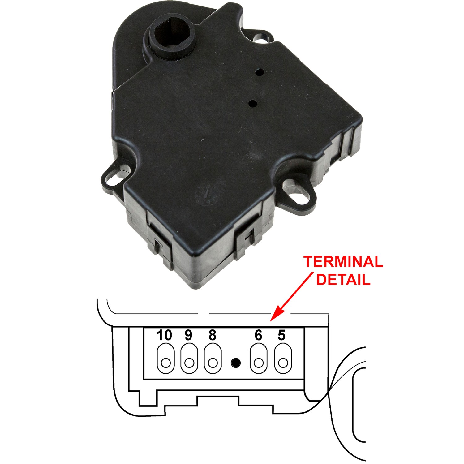 gpd HVAC Actuator 1712278