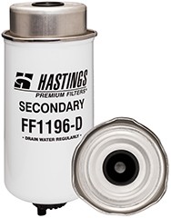 Secondary Fuel/Water Separator Element with Drain