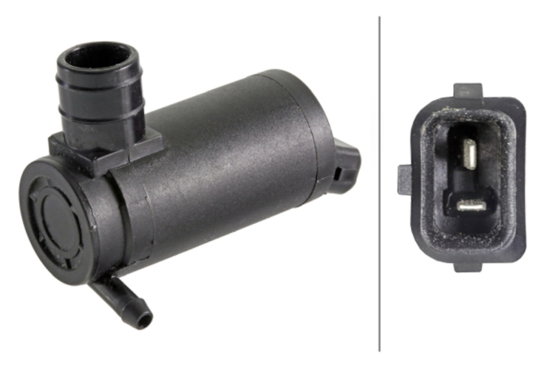 HELLA Windshield Washer Pump 006848001