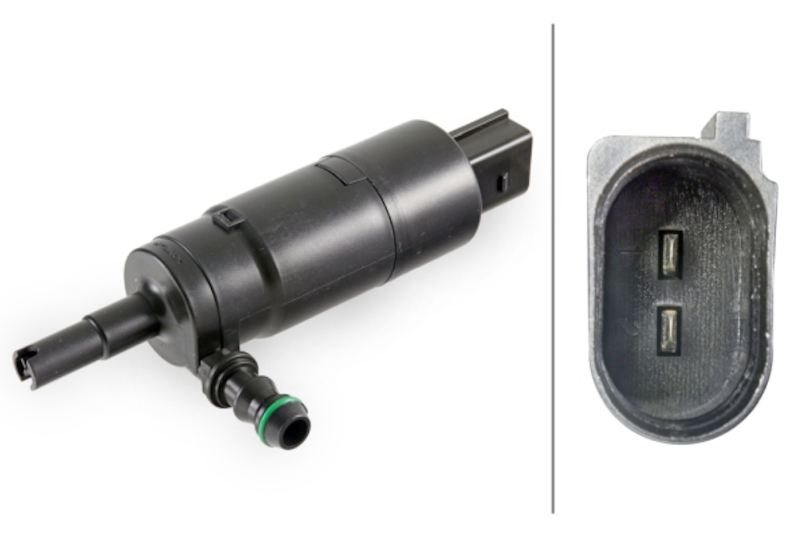 HELLA Headlight Washer Pump 006849031