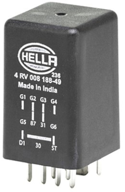HELLA Diesel Glow Plug Relay 008188491