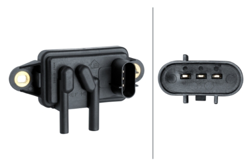 HELLA Exhaust Gas Differential Pressure Sensor 009409391