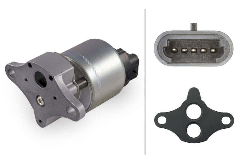 HELLA Exhaust Gas Recirculation (EGR) Valve 010171761