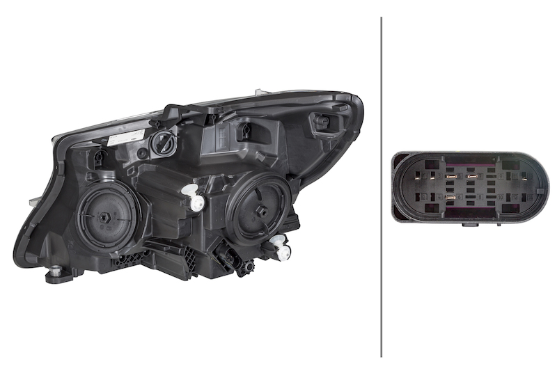 HELLA Headlight Assembly 011284861