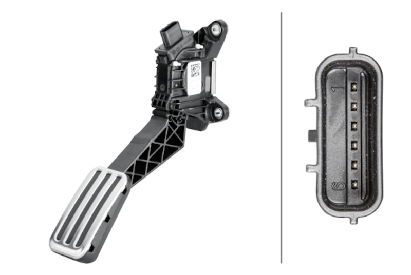 HELLA Accelerator Pedal Sensor 011673901