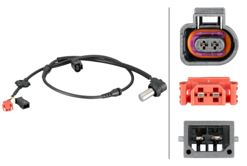 HELLA ABS Wheel Speed Sensor 012806921