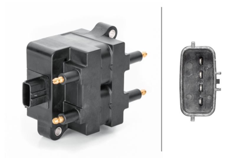 HELLA Ignition Coil 230035341