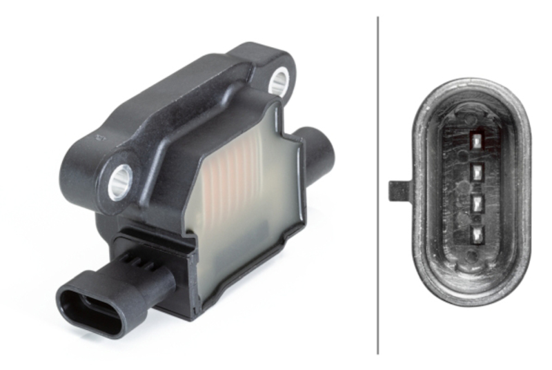 HELLA Ignition Coil 230035751