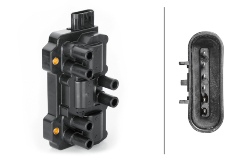 HELLA Ignition Coil 230035811