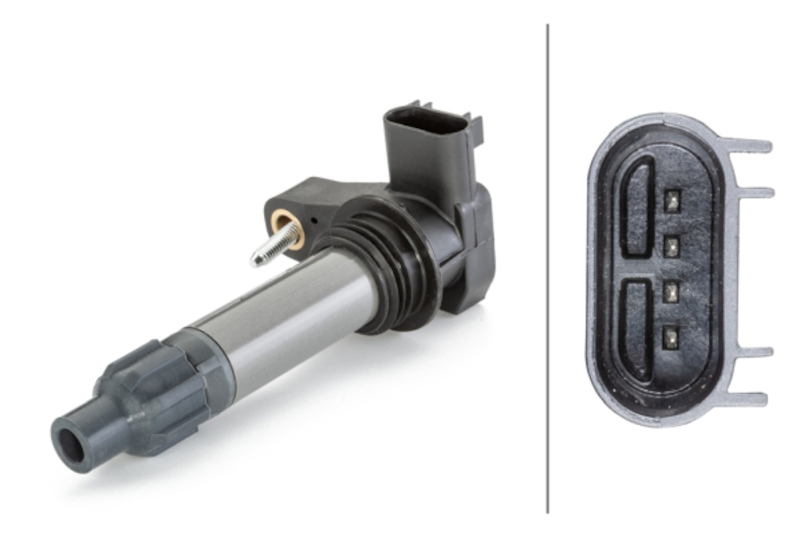 HELLA Ignition Coil 230036181