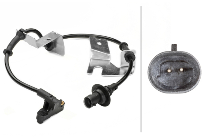 HELLA ABS Wheel Speed Sensor 230040021