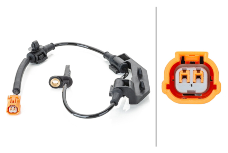 HELLA ABS Wheel Speed Sensor 230040091