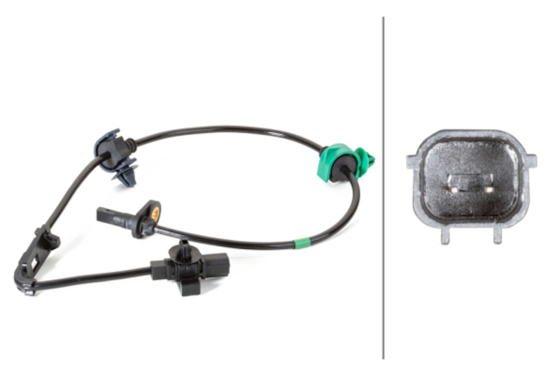 HELLA ABS Wheel Speed Sensor 230040101