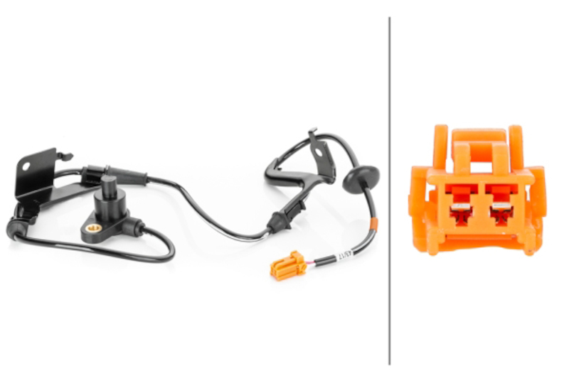 HELLA ABS Wheel Speed Sensor 230040221