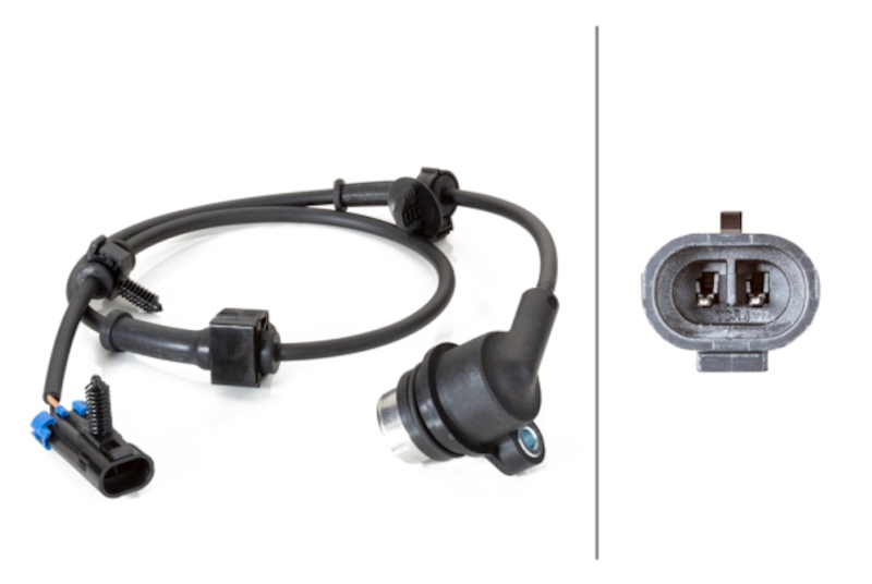HELLA ABS Wheel Speed Sensor 230040311