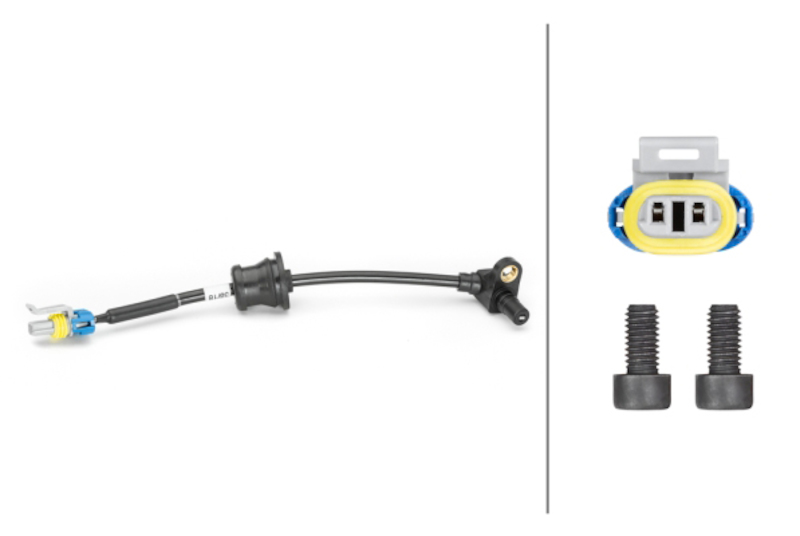HELLA ABS Wheel Speed Sensor 230040321