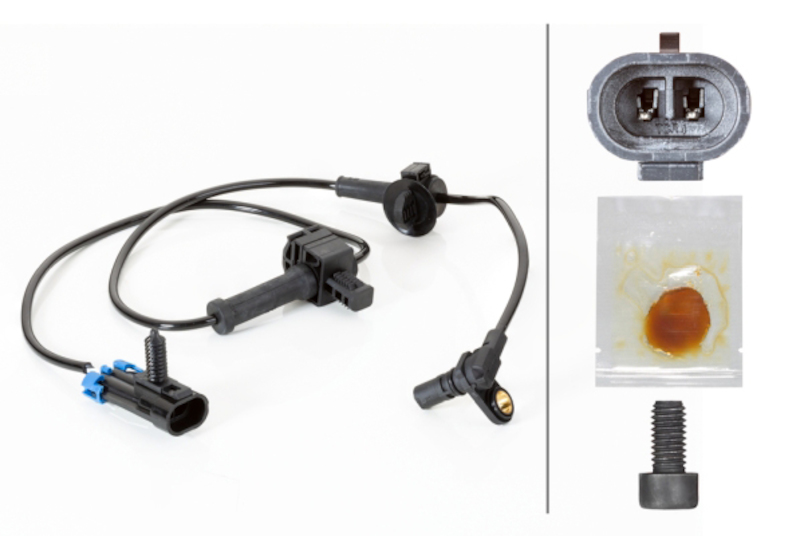 HELLA ABS Wheel Speed Sensor 230040411