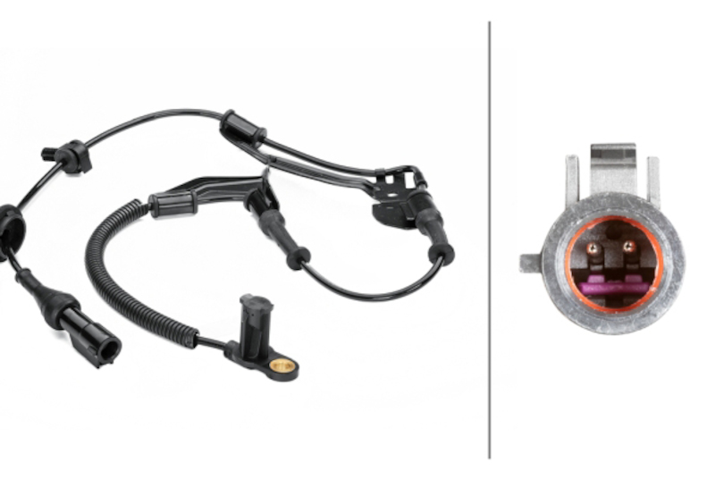 HELLA ABS Wheel Speed Sensor 230040451