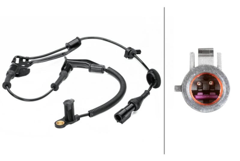 HELLA ABS Wheel Speed Sensor 230040461