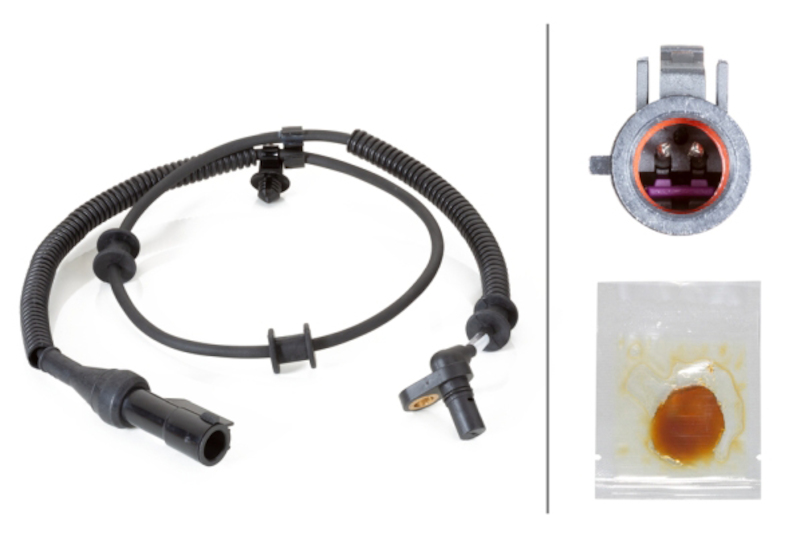 HELLA ABS Wheel Speed Sensor 230040531