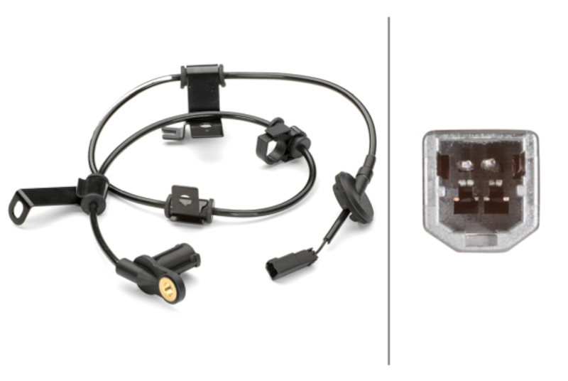 HELLA ABS Wheel Speed Sensor 230040591