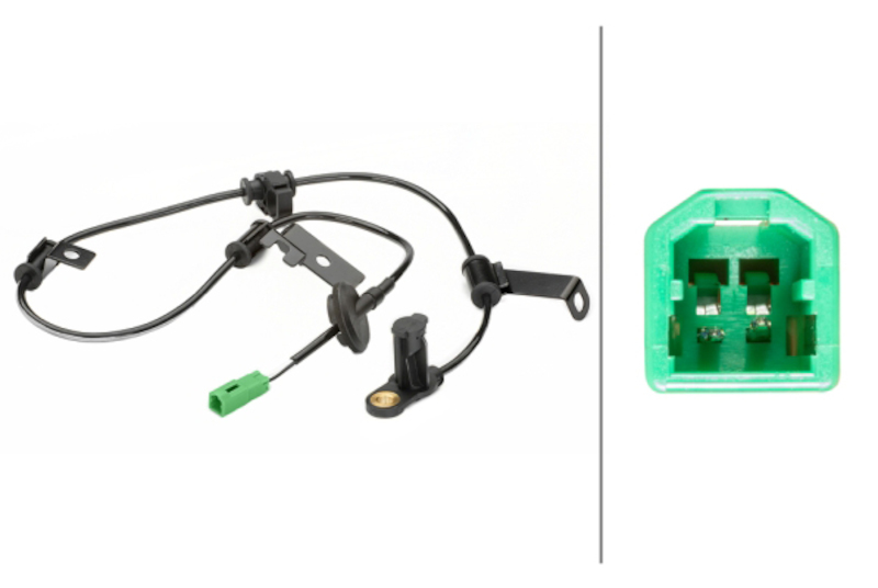 HELLA ABS Wheel Speed Sensor 230040621