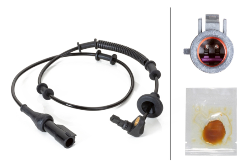 HELLA ABS Wheel Speed Sensor 230040631