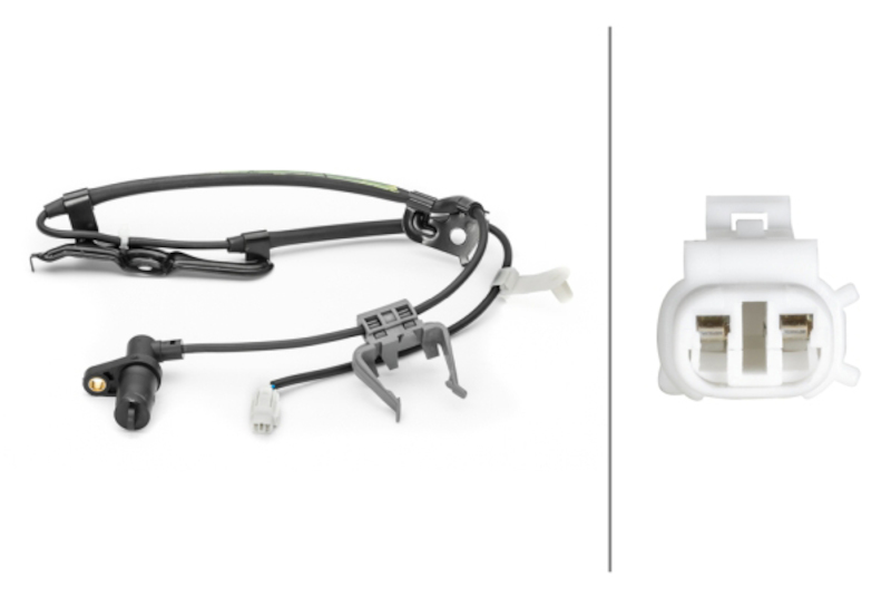 HELLA ABS Wheel Speed Sensor 230040761