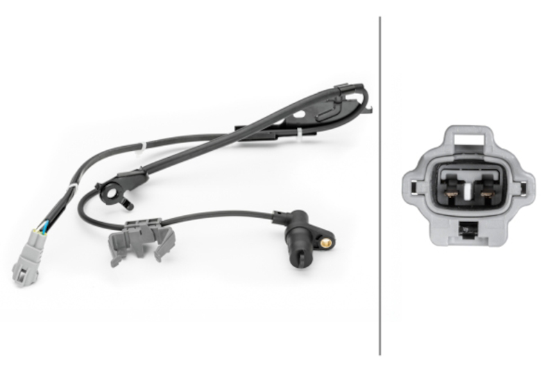 HELLA ABS Wheel Speed Sensor 230040801