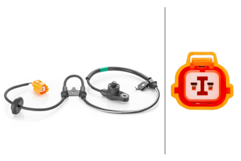 HELLA ABS Wheel Speed Sensor 230040911