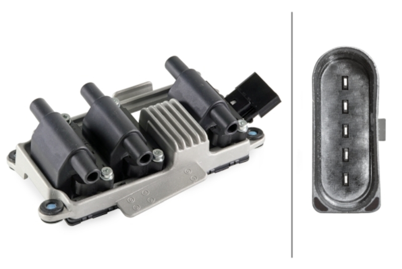 HELLA Ignition Coil 358057291