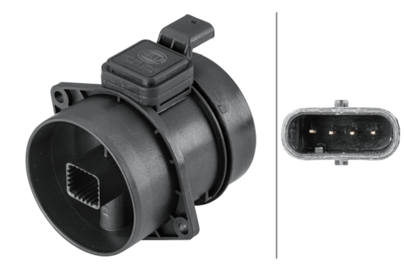 HELLA Mass Air Flow Sensor 358095321