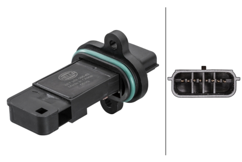 HELLA Mass Air Flow Sensor 358095431