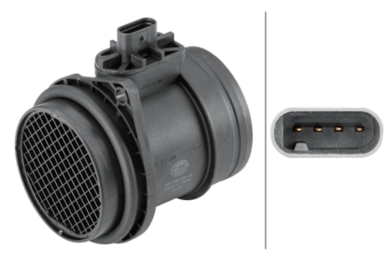 HELLA Mass Air Flow Sensor 358095451