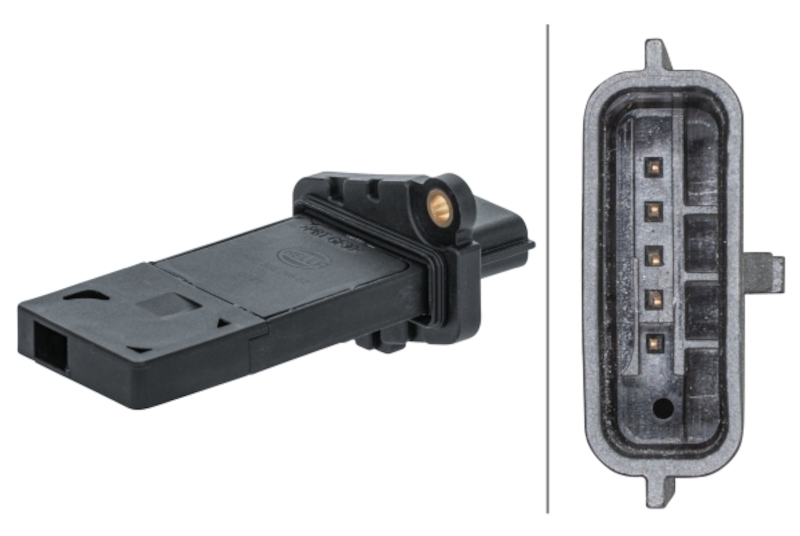 HELLA Mass Air Flow Sensor 358095521