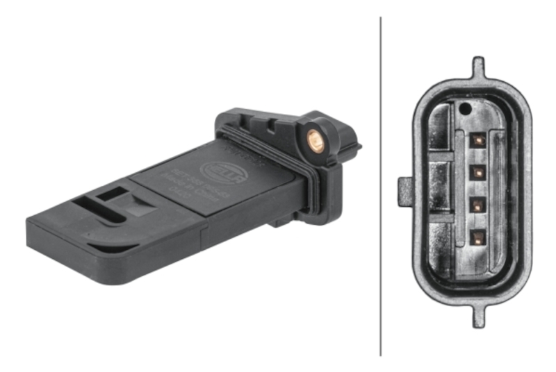 HELLA Mass Air Flow Sensor 358095531