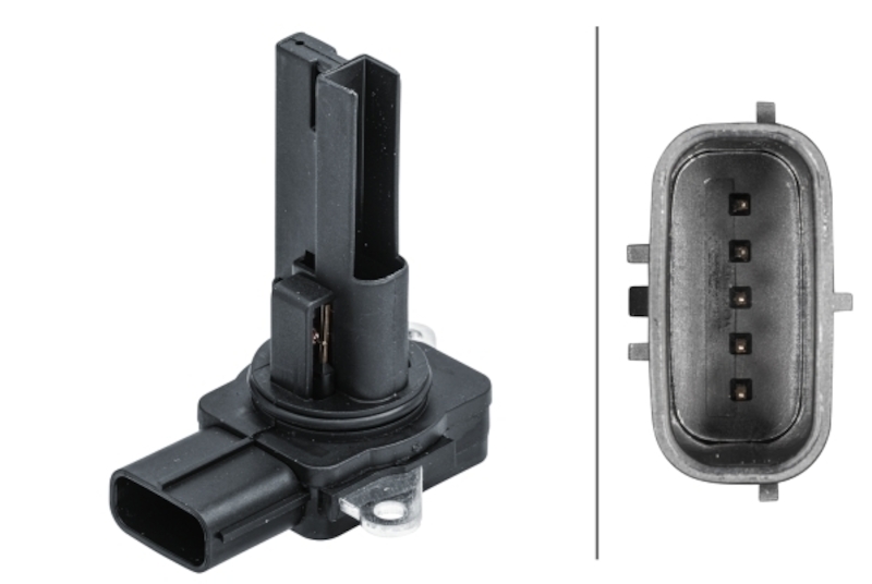 HELLA Mass Air Flow Sensor 358095551