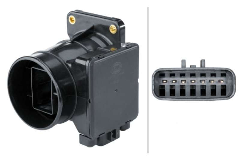 HELLA Mass Air Flow Sensor 358095561