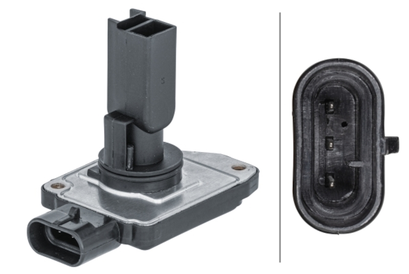 HELLA Mass Air Flow Sensor 358095801