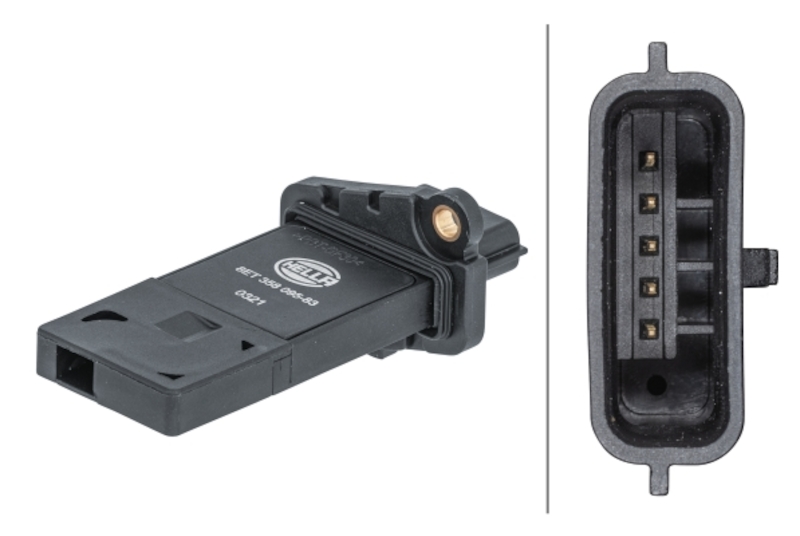 HELLA Mass Air Flow Sensor 358095831