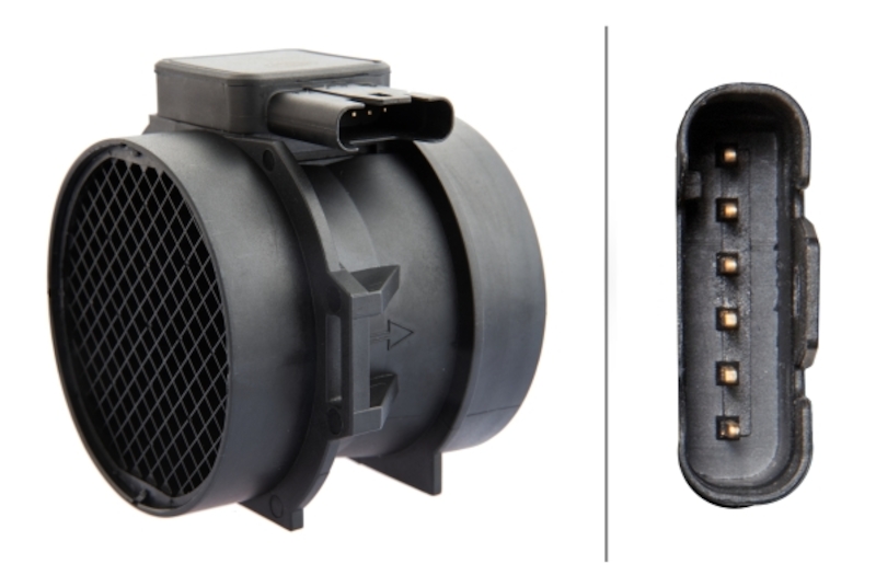 HELLA Mass Air Flow Sensor 358095891