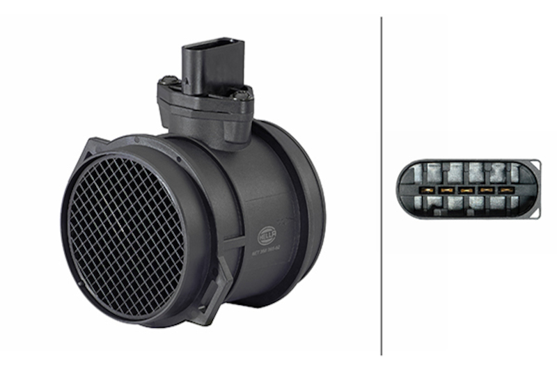 HELLA Mass Air Flow Sensor 358095921